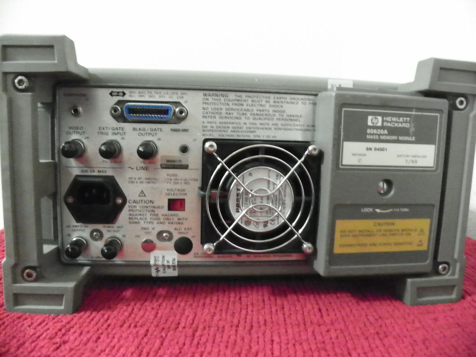 Keysight 8565E Opt 006 Spectrum Analyzer, 30Hz-50GHz w/85620A Keysight NIST Keysight 8565E Opt 006 Spectrum Analyzer, 30Hz-50GHz w/85620A Keysight NIST
